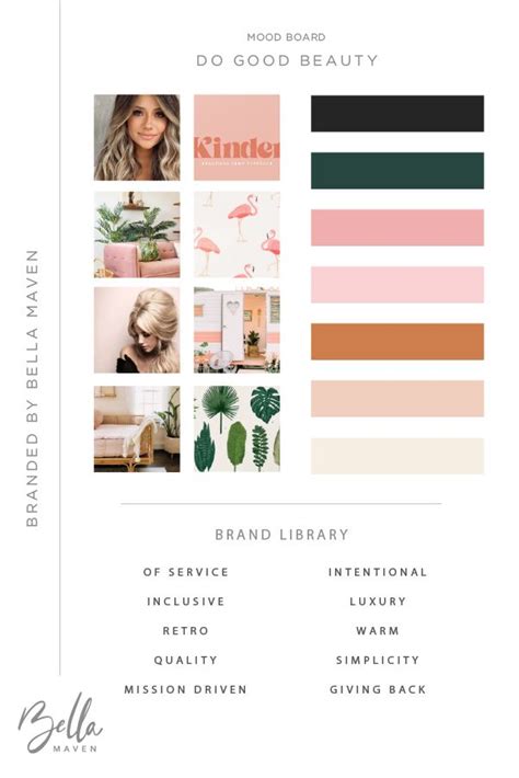 Salon & Beauty Branding, Color, Palette & Moodboard by Bella Maven Studio | Website color ...