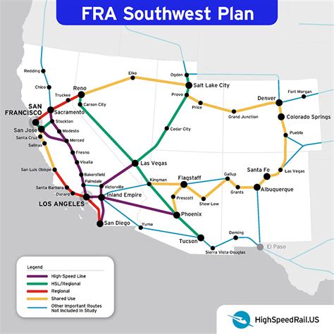 High Speed Rail in the Southwest | High Speed Rail Alliance