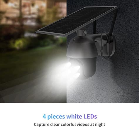 S600 3G/4G LTE Outdoor Solar Powered Cellular Security Camera Wireless