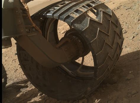 The Achilles Wheel Of The Mars Curiosity Rover