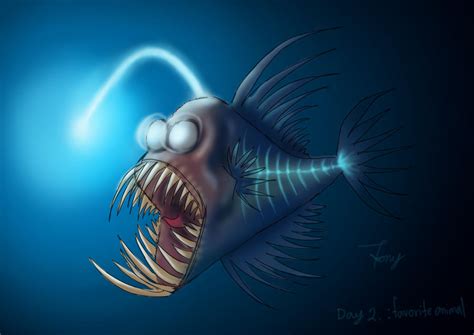 Anglerfish by RaineyFon on DeviantArt