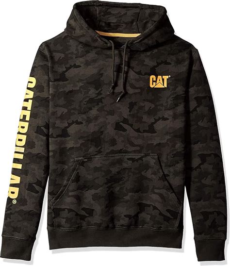 Caterpillar Men's Hooded Sweatshirt: Amazon.co.uk: Clothing