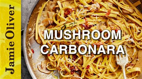 Mushroom Carbonara | Jamie Oliver | ONE - YouTube