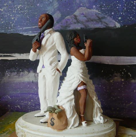 Buy Hand Made Custom Wedding Cake Topper, made to order from Awe Inspiring Art | CustomMade.com