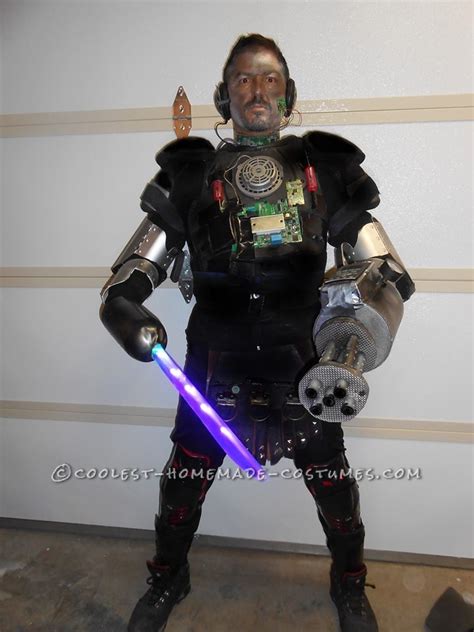 Cool DIY Cyborg Costume