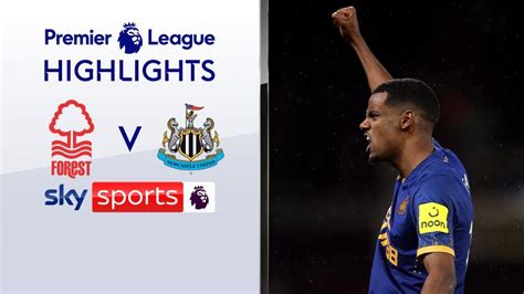 Nottingham Forest 1-2 Newcastle | Premier League highlights | Video ...