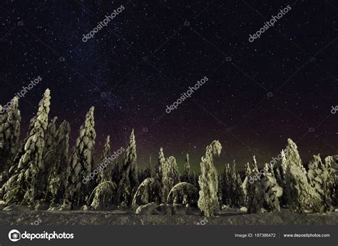 Night Sky Lapland Finland Stock Photo by ©oleg.bakhirev@gmail.com 187386472