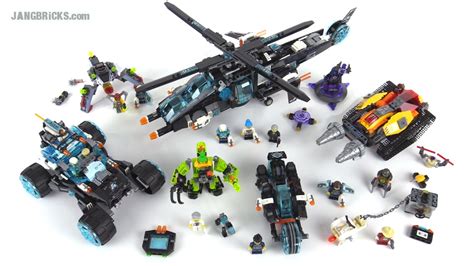 LEGO Ultra Agents: All five 2015 sets together, wrap-up video!