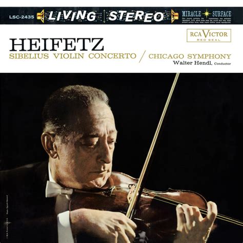 ‎Sibelius: Violin Concerto in D Minor, Op. 47 - EP by Jascha Heifetz ...