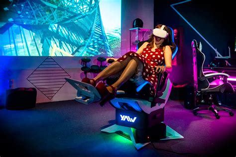 Yaw2 From Yaw VR Is Not Just A VR Motion Simulator. It Is Also A Smart Chair Too