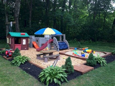 10+ Gorgeous Kids Play Area Designs in Your Backyard