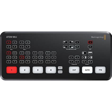 Blackmagic Design ATEM Mini HDMI Live Stream Switcher SWATEMMINI