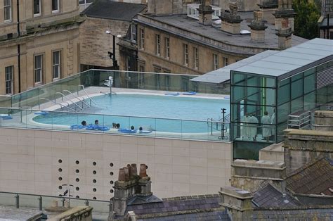 Roof-top pool at Bath Spa | Taken from the roof of Bath Abbe… | Flickr