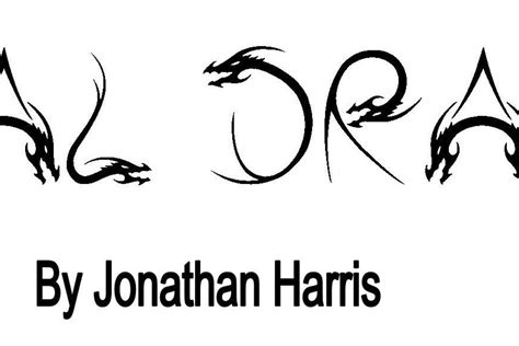 Tribal Dragon Font | Jonathan S. Harris | FontSpace