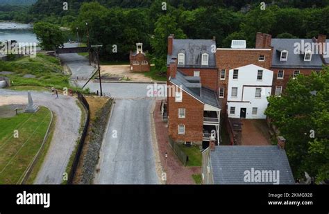 Harper's Ferry, West Virginia, site of John Brown's raid to fight slavery Stock Video Footage ...