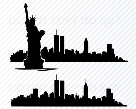 New york city skyline clipart - lasopaless