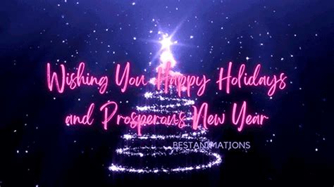 Happy Holidays and New Year Gif Wishes