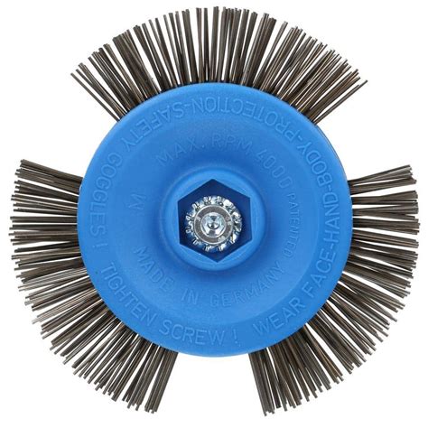 Avanti Pro 4 in. Drill Mount Quick-Strip Wire Brush-PWW040WIRD01G - The ...