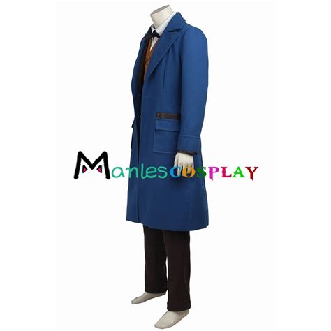 Newt Scamander Costume For Fantastic Beasts Newt Scamander Cosplay