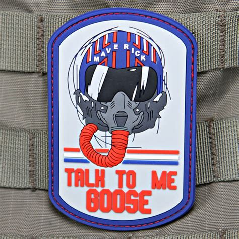 Talk To Me Goose Top Gun PVC Morale Patch – Tactical Outfitters