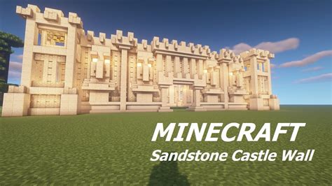 Sandstone Wall Minecraft