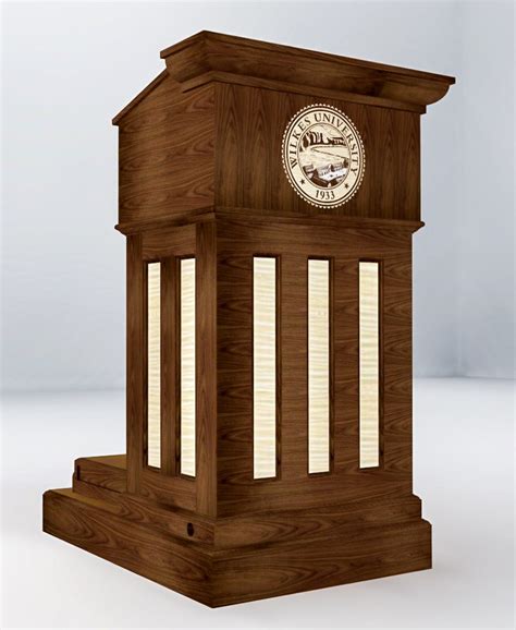 Custom Wood Podiums