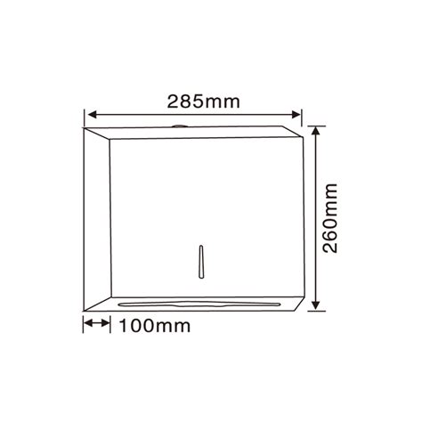 Wall Mounted Multifold Paper Towel Dispenser In Public Washroom & Bathroom For Sale