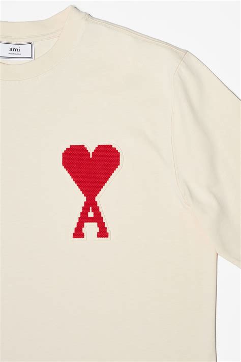 Ami Heart T-Shirt | Clothes, Fashion, Mens fashion