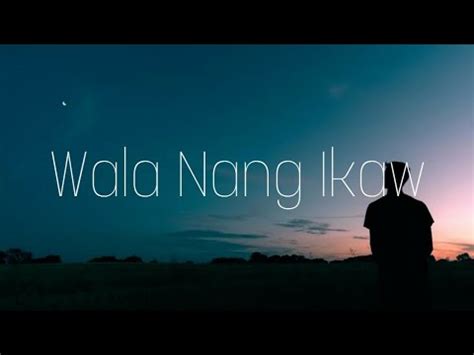 Wala nang ikaw - Skusta Clee | Cover by Justin Vasquez | Lyrics - YouTube