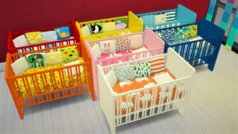 7 crib recolors at Budgie2budgie » Sims 4 Updates