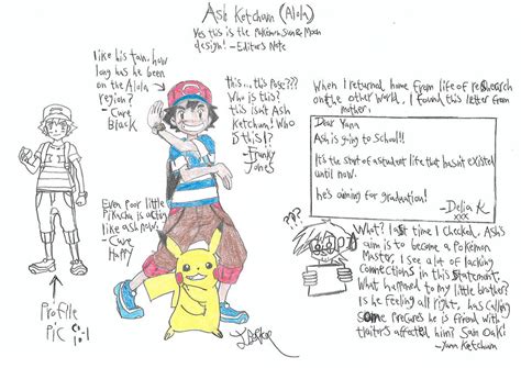 Satoshi (Alola Region) from Pokemon Sun and Moon by a22d on DeviantArt