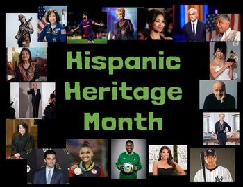 Hispanic Heritage Month Posters with Inspirational quotes by Karina Beltran