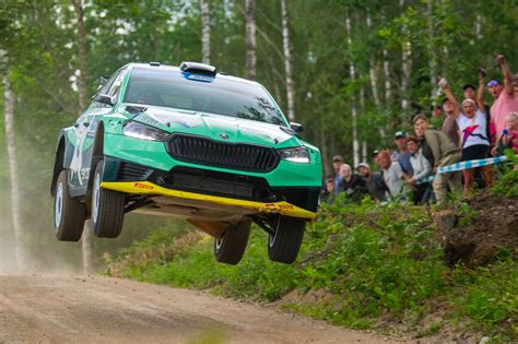 Rally Estonia: Andreas Mikkelsen and Sami Pajari secure Škoda Fabia RS ...