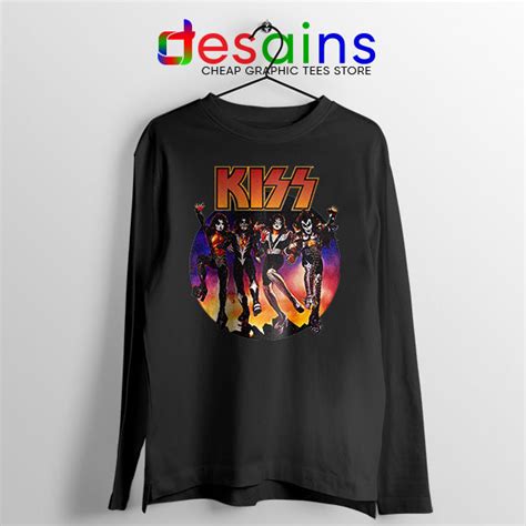 Kiss The Rock Band Vintage Hoodie Music 4