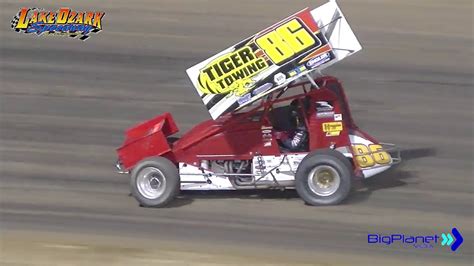 Lake Ozark Speedway 360 Nationals Sunday Heat Races - YouTube