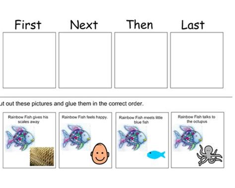 Printable Rainbow Fish Activities Pdf