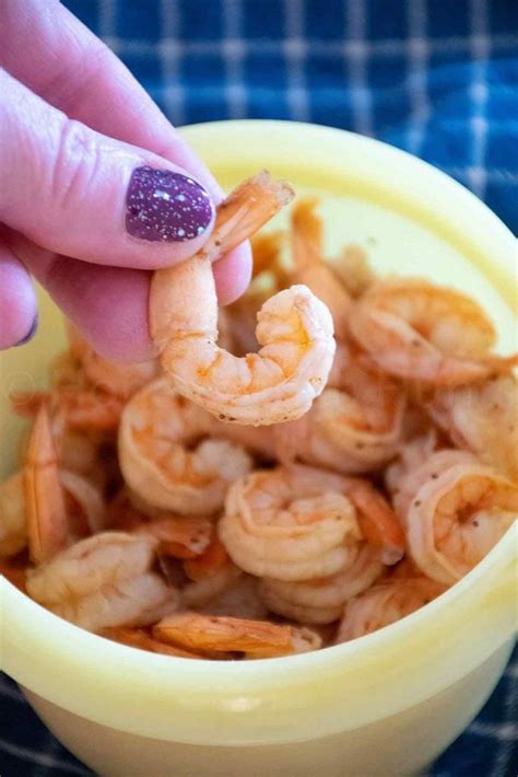 Boiled Shrimp with Old Bay Seasoning - Honeybunch Hunts