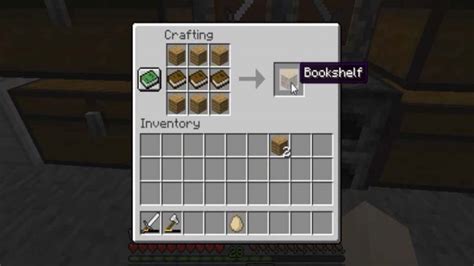 Minecraft: How To Make A Bookshelf - Gamer Tweak