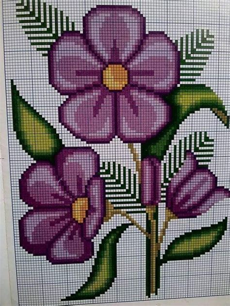 Pin by Socorro Sandoval on bordados | Cross stitch flowers, Cross ...