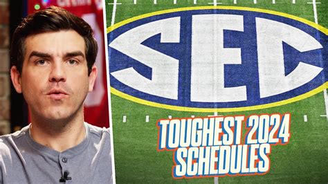 Toughest SEC Football Schedules in 2024