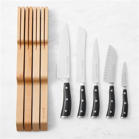 Wüsthof Classic Ikon 6-Piece In Drawer Knife Set | Williams Sonoma