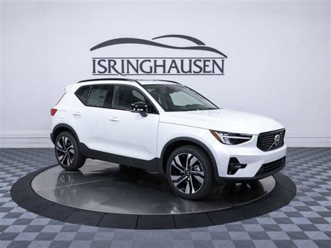 2023 Volvo Xc40 B5 Awd Ultimate Dark Theme 0 Miles Crystal White Metallic Sport - New Volvo Xc40 ...