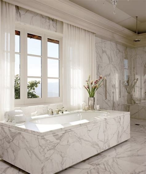 48 Luxurious Marble Bathroom Designs - DigsDigs