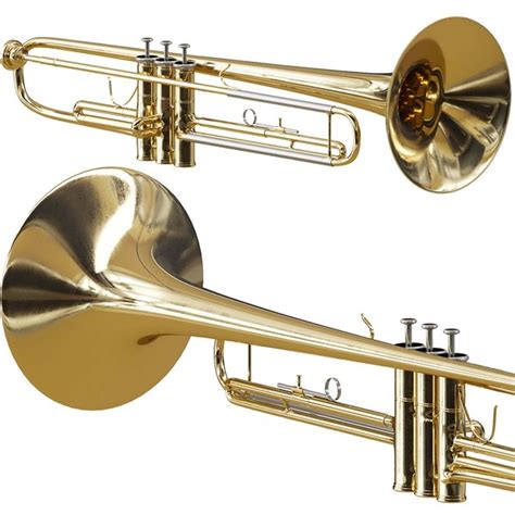 Jupiter JTR 408L Lacquer Trumpet 3D - TurboSquid 1977001