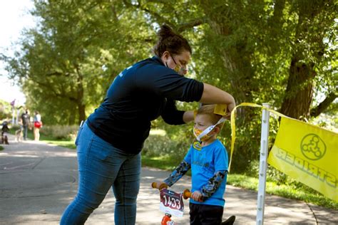 Kids glide through Saturday morning at annual Strider bike race - The Longmont Leader