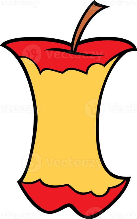 Bitten red apple png illustration 8509679 PNG