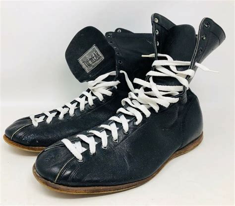 Vintage Tuf-Wear Boxing Boots Shoes Very Rare #TufWear | Boxing boots ...