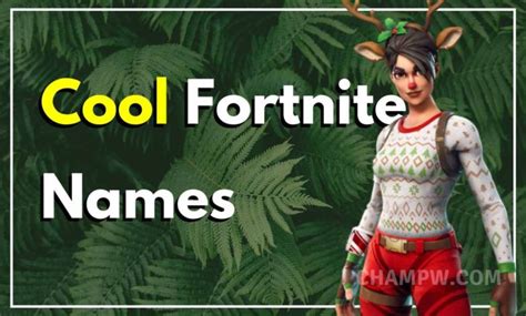 2000+ Cool Fortnite Names | Tryhard, Sweaty Fortnite Names