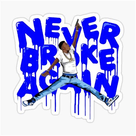 Never Broke Again Logo Wallpaper