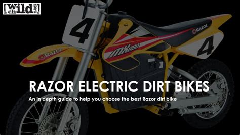 Razor Electric Dirt Bikes - Choosing the Right Model - Wild Child Sports